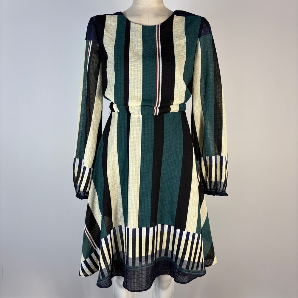 Anthropologie Sunday in Brooklyn Leger Striped Dress XS